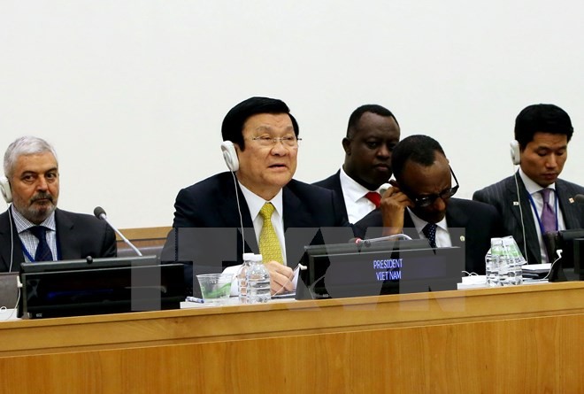 Truong Tan Sang à la conférence sur le développement de la nouvelle ruralité - ảnh 1